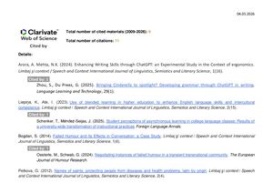 Citations Wos