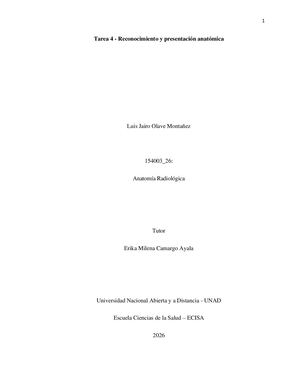 Tarea 4 – Reconocimiento y Presentación Anatómica
