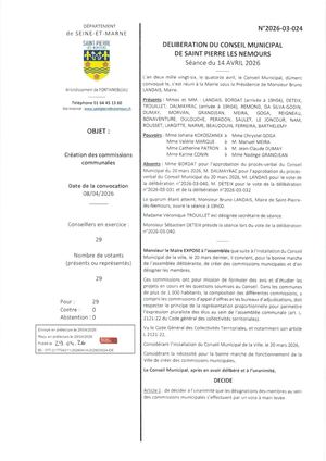 Delib 2026 03 024 Commissions Communales