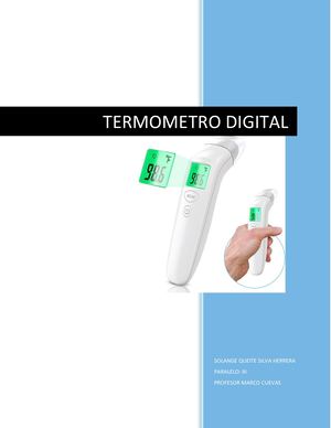 Termómetro Digital