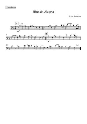 06 Trombone Hino Da Alegria