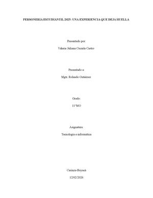 Personeria Estudiantil 2025