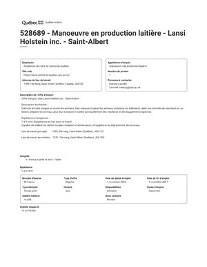 Lansi Holstein Inc 528689