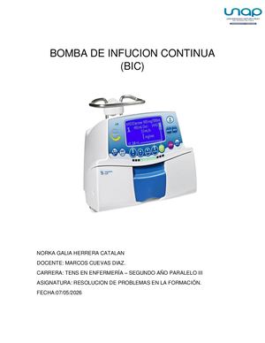 Bomba De Infucion Continua