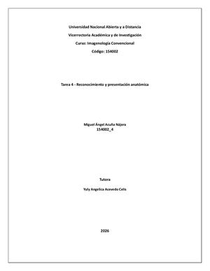 Reconocimiento Y Presentación Anatómica