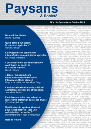 Paysans&société413web