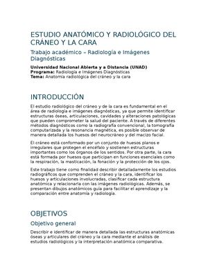 Trabajo Completo Radiologia Craneo Cara Unad