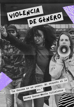 Black And White Violet Collage Activism Social Issues Zine