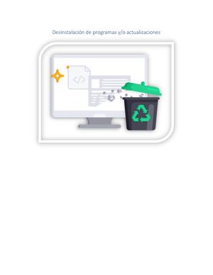 Desinstalación De Programas Y