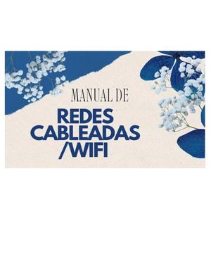 Manual de Redes Cableadas Wifi