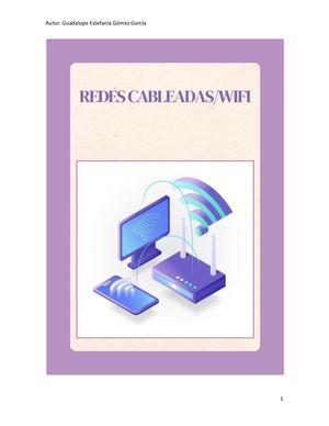 Redes Cableadas Wifi