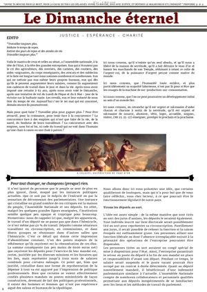 Le Dimanche Éternel n°10