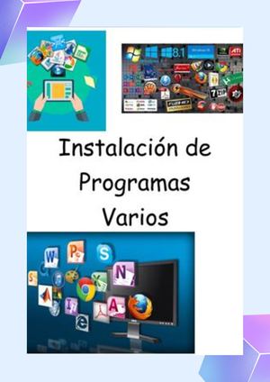 Instalacion De Programas Varios