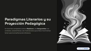Paradigmas Literarios Y Su Proyeccion Pedagogica