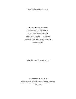 Textos Argumentativos Actividad 4