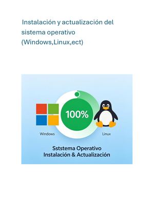 Instalación Y Actualización Del Sistema Operativo Windows^jlinux^ject (1)
