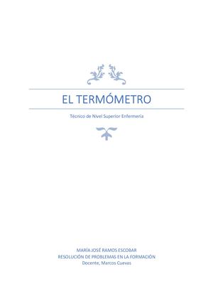 El Termómetro, María José Ramos
