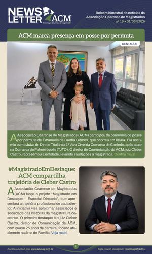 Boletim bimestral de notícias da Associação Cearense de Magistrados