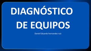 04 Diagnóstico De Equipos Da