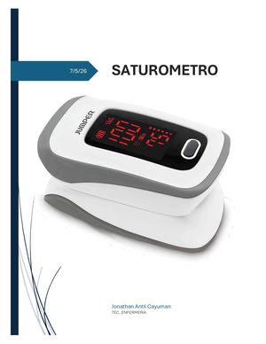 Saturometro Jonathan