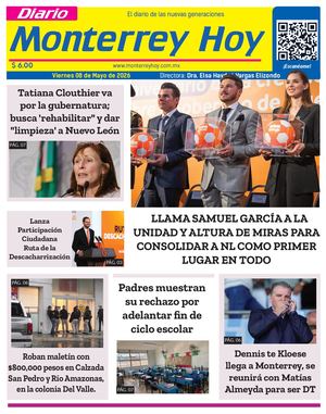Monterrey Hoy 08 De Mayo 2026