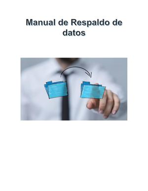 Respaldo de datos