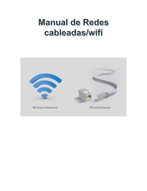 Redes cableadas wifi