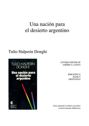 Tulio Halperin Donghi