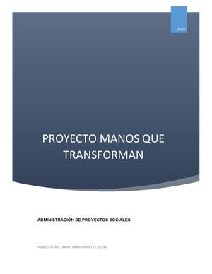 Guía Profesional Presentación De Proyectos
