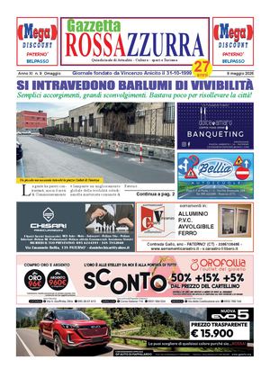 Gazzetta Rossazzurra 10 5 2026 Anno Xi N 9
