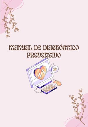 Manual De Diagnóstico Preventivo