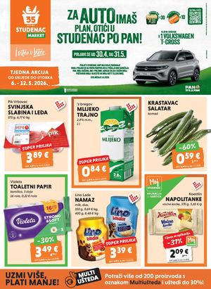 Studenac  Od 06 12 05 2026