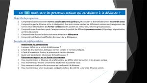 Diapo Chapitre 8 La déviance