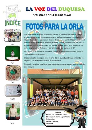 Semana 26 La Voz Del Duquesa Completo