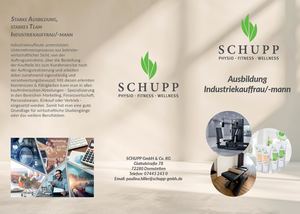 Schupp Ausbildungsflyer 2026