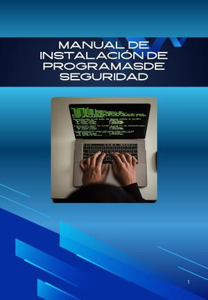 Manual De Instalación De Programas De Seguridad
