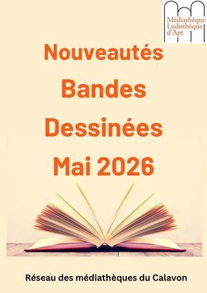 Livret Nouveautés Bda Mai 26