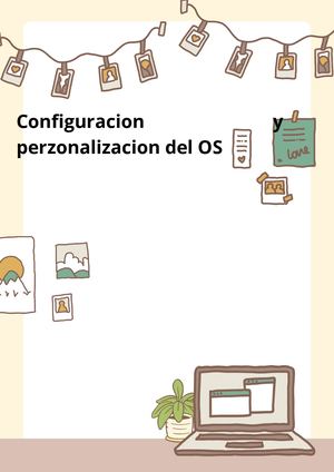Manual Configuracion Y Perzonalizacion Del So