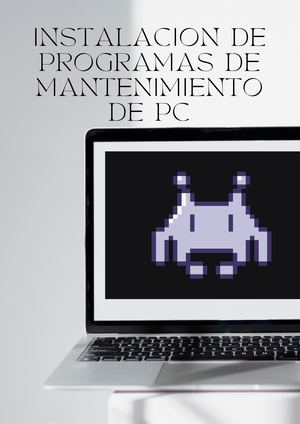 Manual De Programas De Mantenimiento De Pc