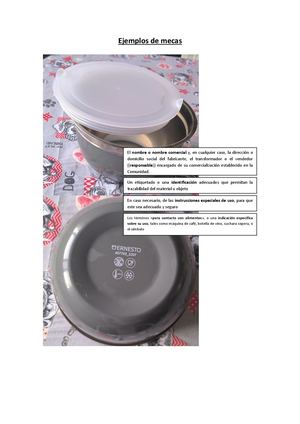 Ejemplos De Mecas Y Etiquetas