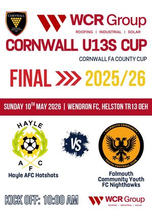 Cornwall County U13s Youth Cup