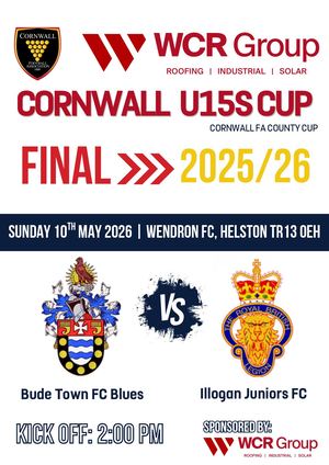 U15s County Cup Final Programme 25 26