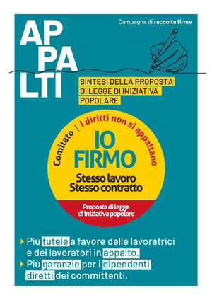 I Diritti Non Si Appaltano