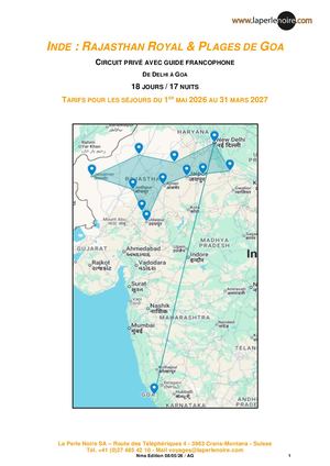 5 Rajasthan Royal & Plages De Goa