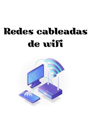 Redes cableadas de wifi