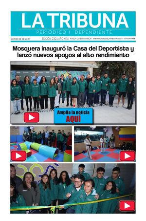 Diario 08 De Mayo De 2025 Edición 2321