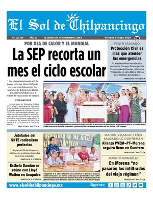 El Sol De Chilpancingo 8 Mayo 2026 Compressed