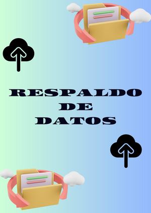 De Respaldo De Datos