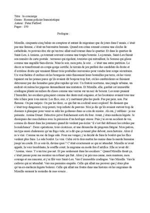 La Concierge (20 pages)