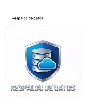 Manual De Respaldo De Datos